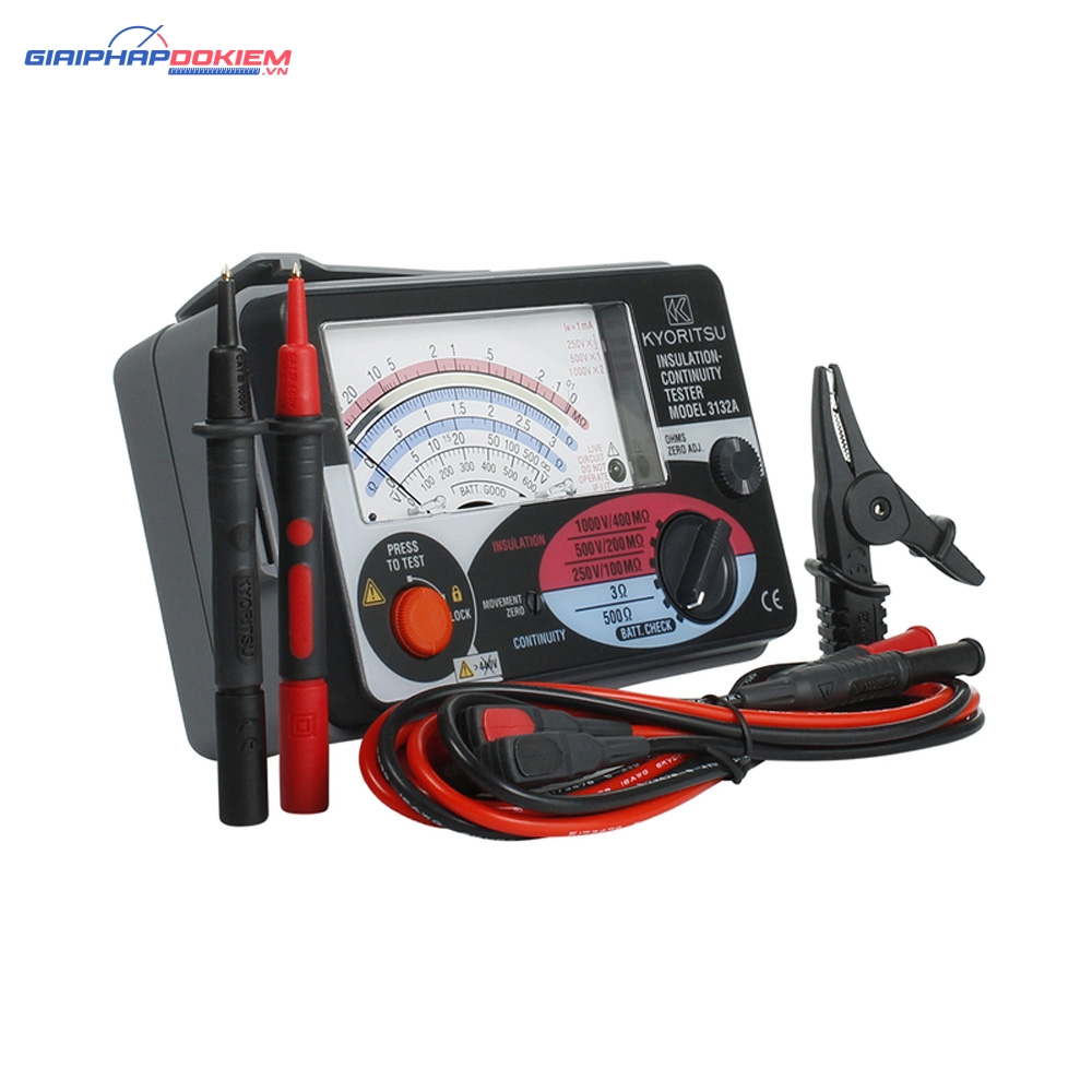 Thiết Bị Đo Cách Điện Kyoritsu 3132A 4 Thiết Bị Đo Cách Điện Kyoritsu 3131A