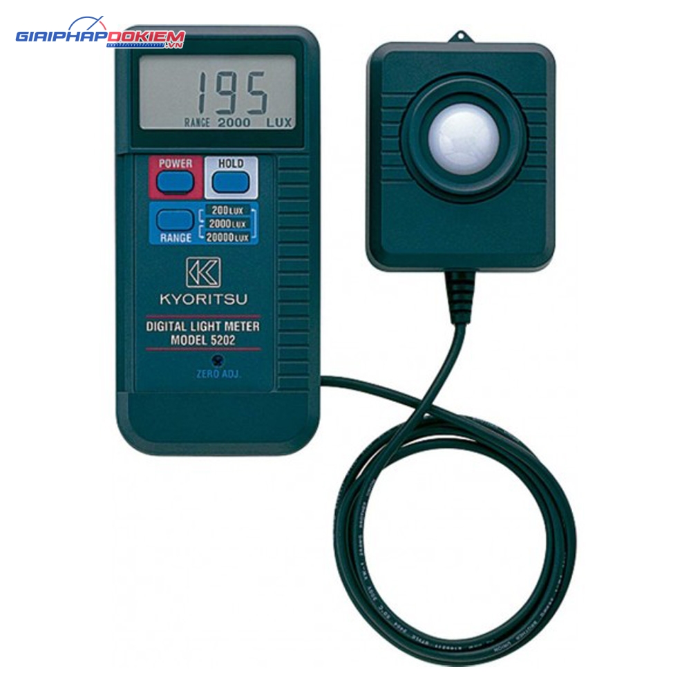 Thiết Bị Đo Cường Độ Ánh Sáng Kyoritsu 5202 2 Thiết Bị Đo Cường Độ Ánh Sáng Kyoritsu 5202