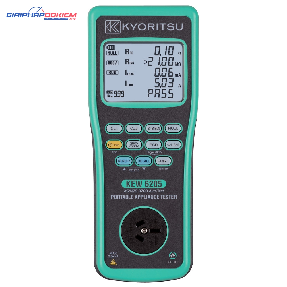 Thiết Bị Đo Đa Chức Năng Kyoritsu 6205 2 Thiết Bị Đo Đa Năng Kyoritsu 6018