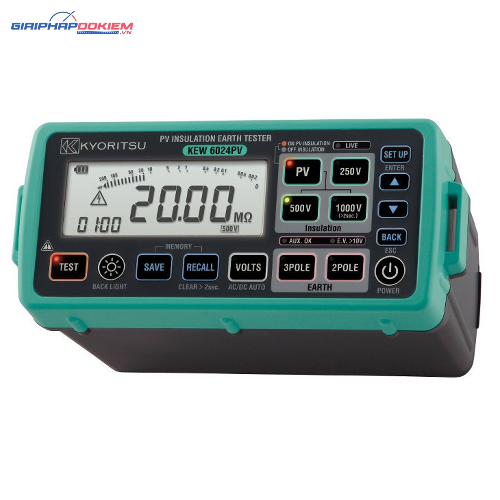 Thiết Bị Đo Đa Năng Kyoritsu 6024PV 2 Thiết Bị Đo Đa Năng Kyoritsu 6018