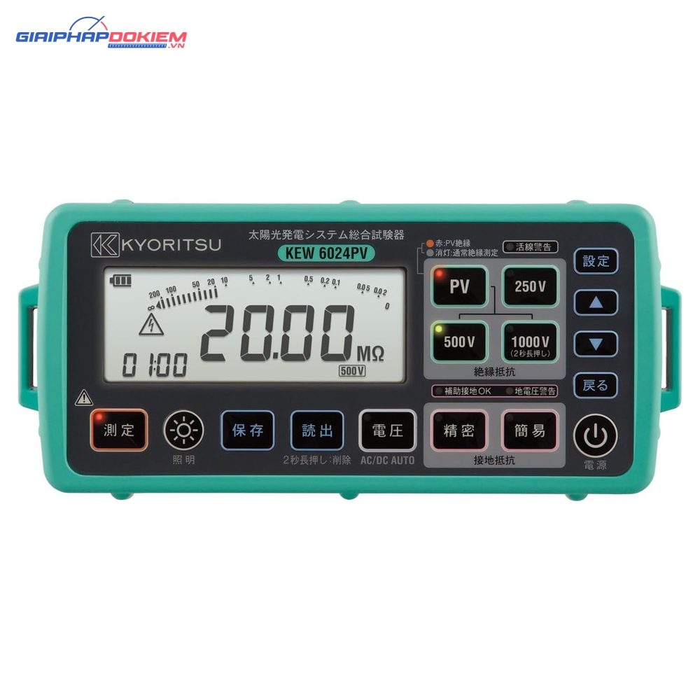 Thiết Bị Đo Đa Năng Kyoritsu 6024PV 3 Thiết Bị Đo Đa Năng Kyoritsu 6018