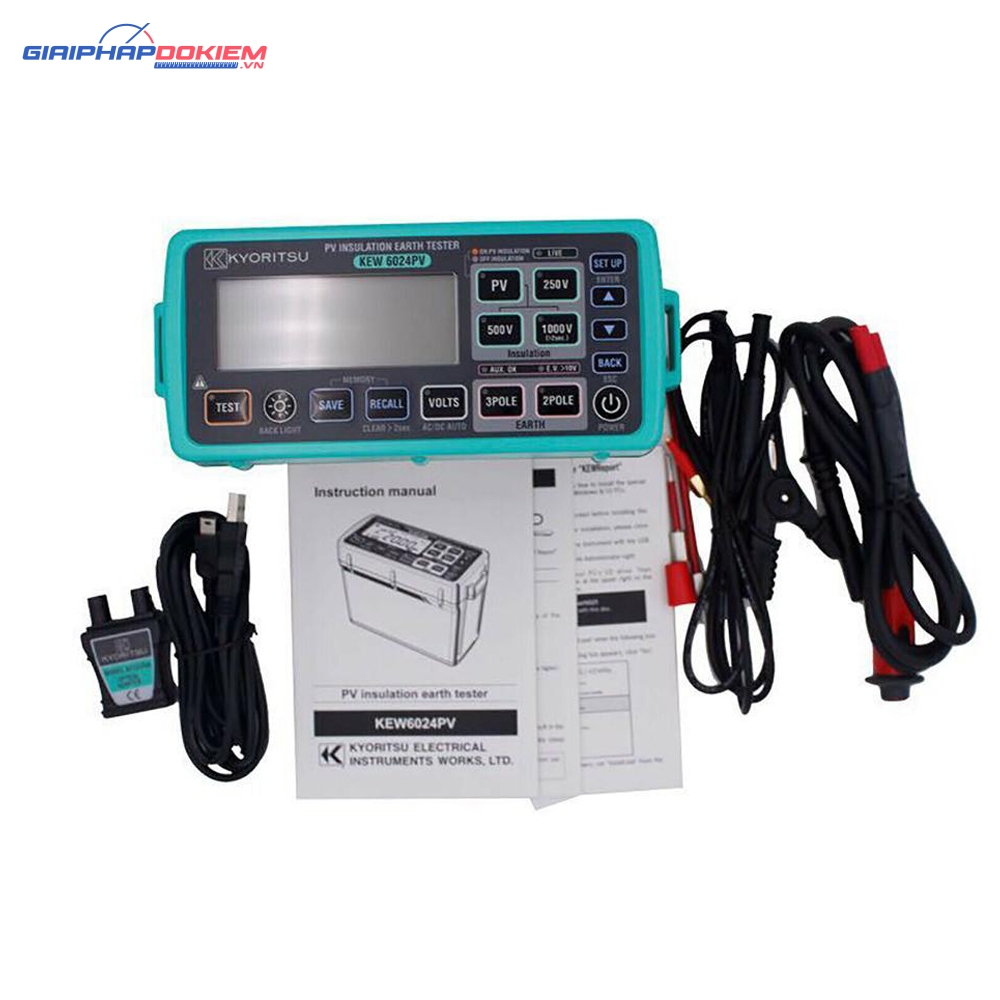 Thiết Bị Đo Đa Năng Kyoritsu 6024PV 4 Thiết Bị Đo Đa Năng Kyoritsu 6018