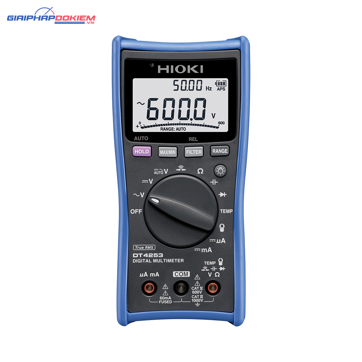 Thiết Bị Đo Điện Đa Năng Hioki DT4253 7 Thiết Bị Đo Điện Đa Năng Hioki DT4253