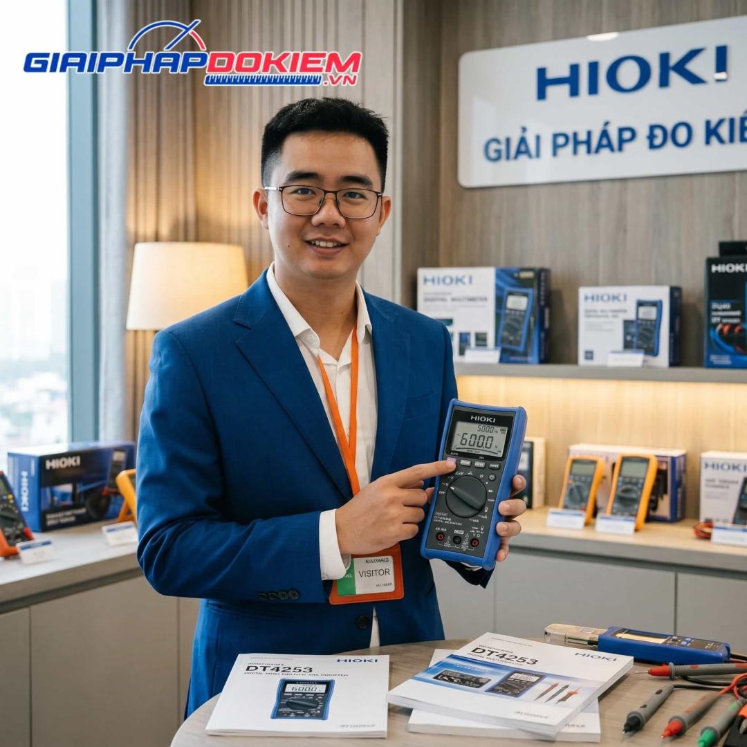 Thiết Bị Đo Điện Đa Năng Hioki DT4253 14 Giới thiệu đồng hồ vạn năng Hioki DT4253