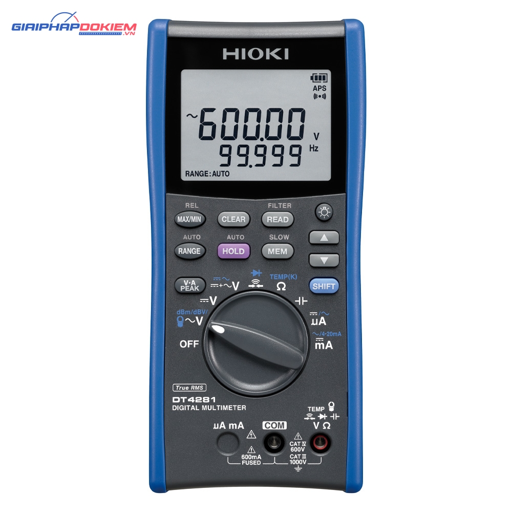 Thiết Bị Đo Điện Đa Năng Hioki DT4281 2 Thiết Bị Đo Điện Đa Năng Hioki DT4281
