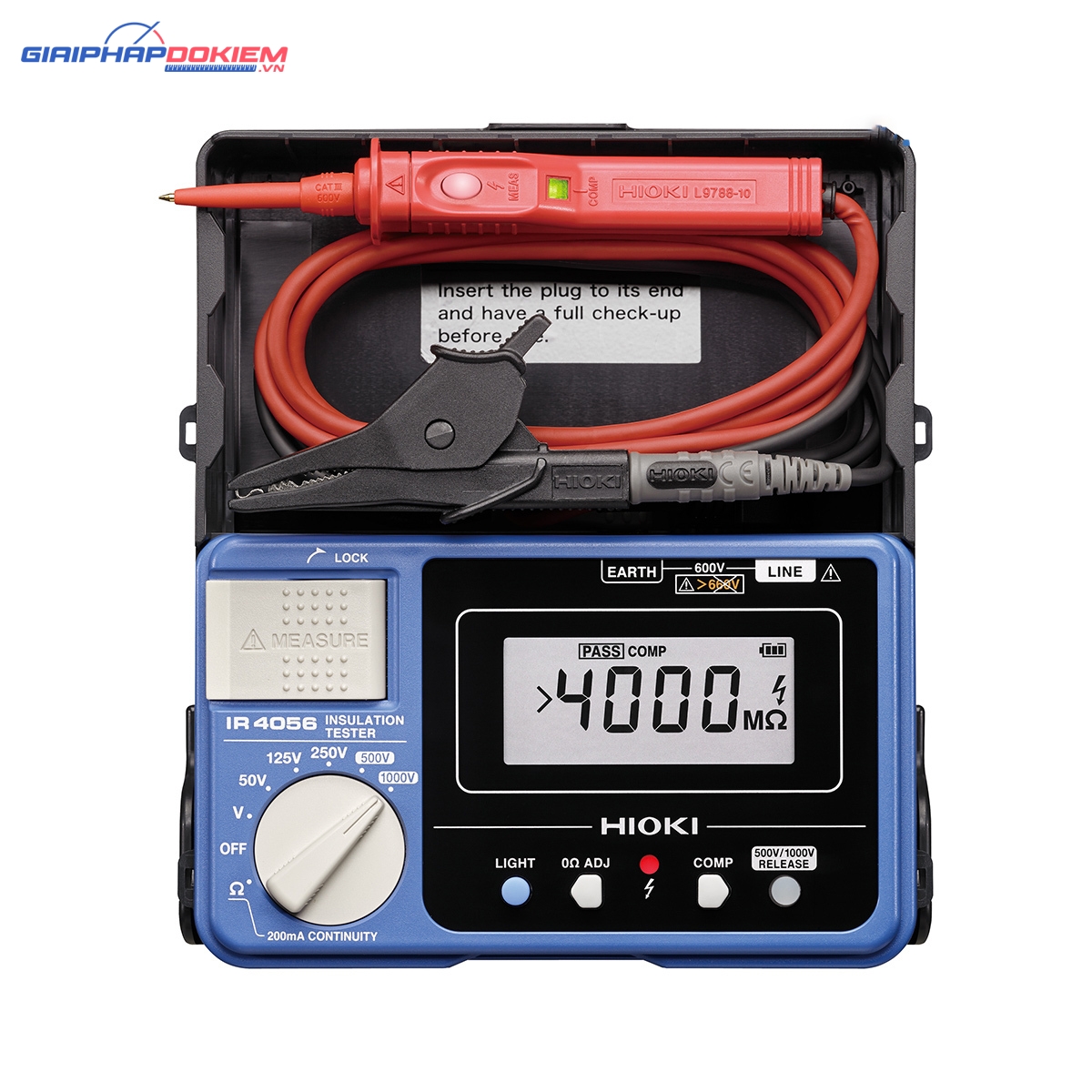Thiết Bị Đo Điện Trở Cách Điện Hioki IR4056-21 5 Thiết Bị Đo Điện Trở Cách Điện Hioki IR4056-21