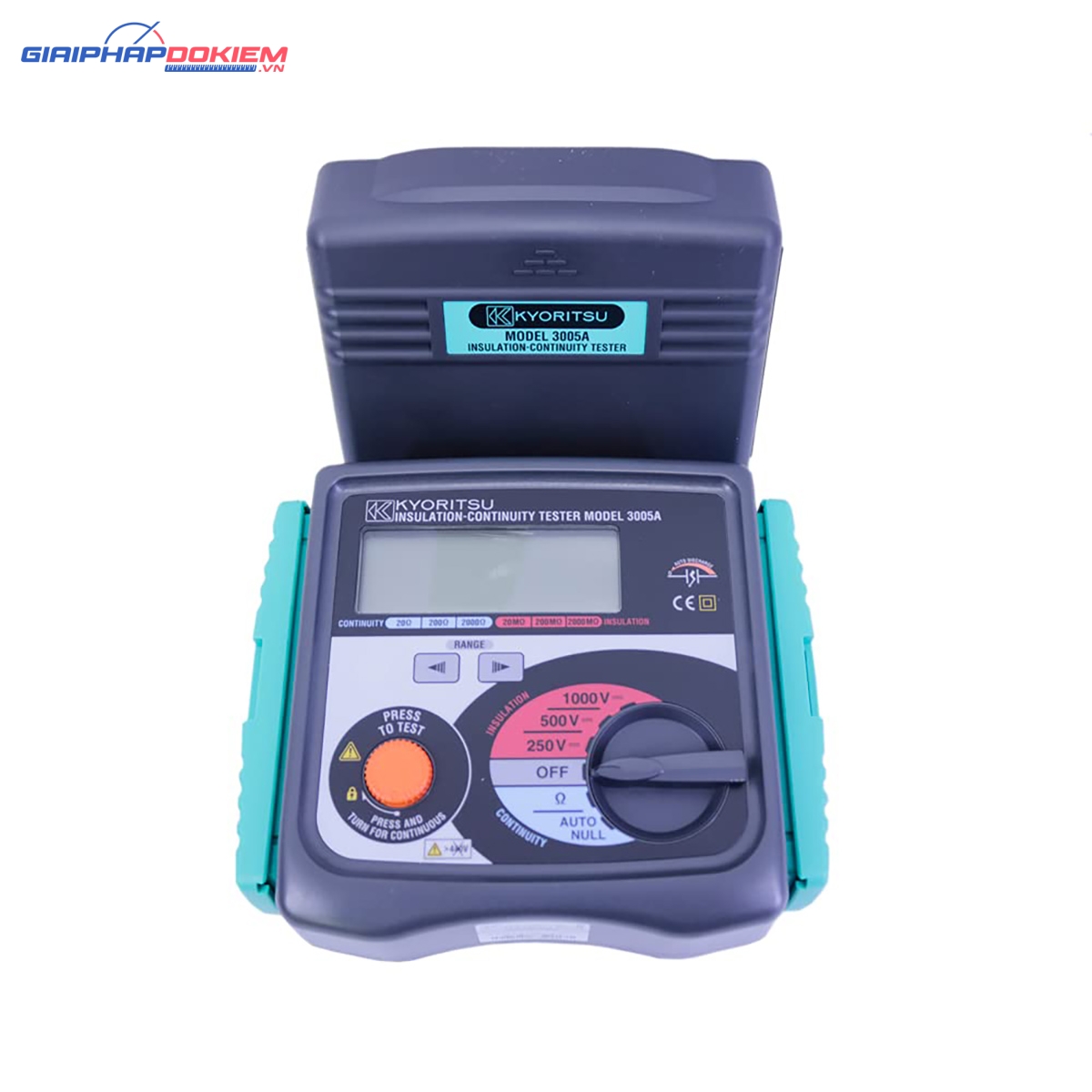 Thiết Bị Đo Điện Trở Cách Điện Kyoritsu 3005A 2 Thiết Bị Đo Điện Trở Cách Điện Kyoritsu 3005A