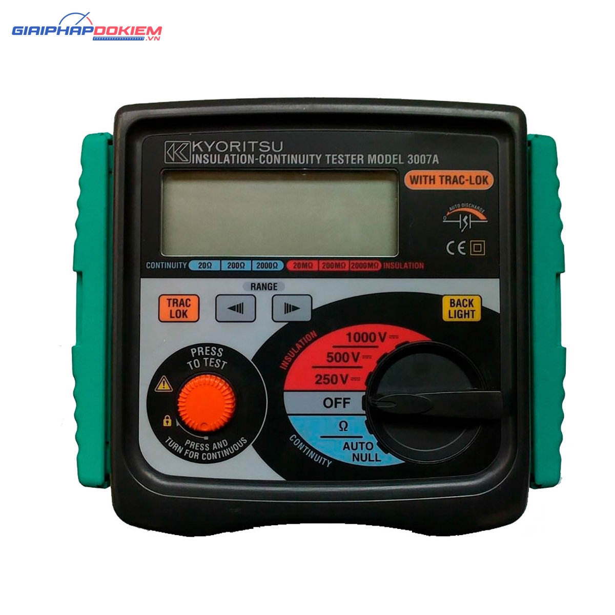 Thiết Bị Đo Điện Trở Cách Điện Kyoritsu 3007A 2 Thiết Bị Đo Điện Trở Cách Điện Kyoritsu 3007A