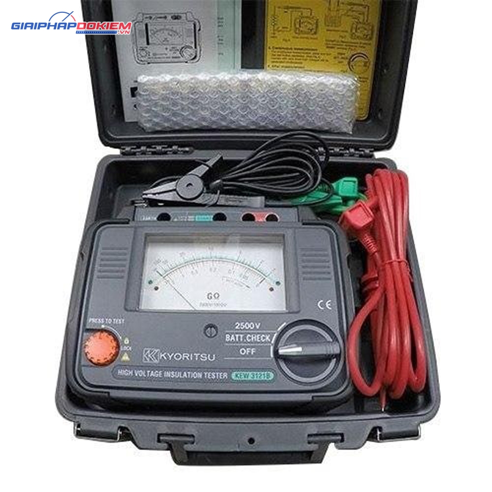 Thiết Bị Đo Cách Điện Kyoritsu 3121B 2 Thiết Bị Đo Điện Trở Cách Điện Kyoritsu 3021A