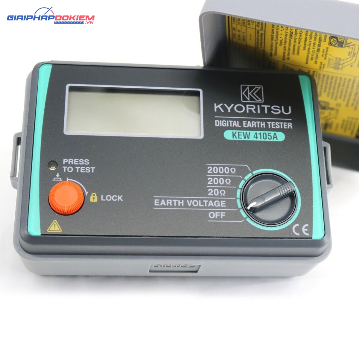 Thiết Bị Đo Điện Trở Đất Kyoritsu 4105A 8 Thiết Bị Đo Điện Trở Đất Kyoritsu 4105A