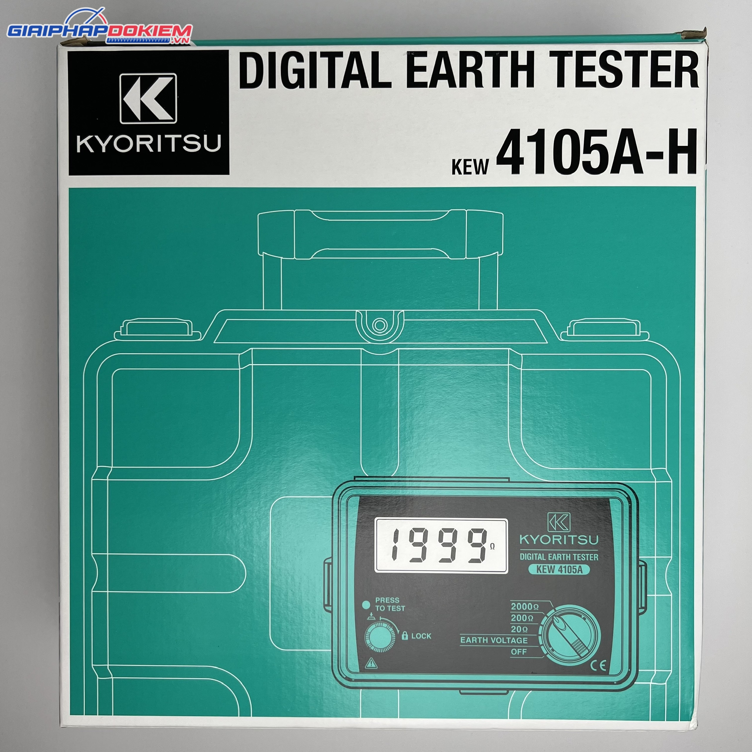 Thiết Bị Đo Điện Trở Đất Kyoritsu 4105AH 6 Thiết Bị Đo Điện Trở Đất Kyoritsu 4105AH
