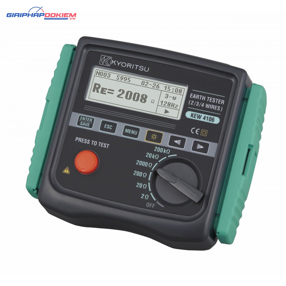 Thiết Bị Đo Điện Trở Đất Kyoritsu 4106 2 Thiết Bị Đo Điện Trở Đất Kyoritsu 4106