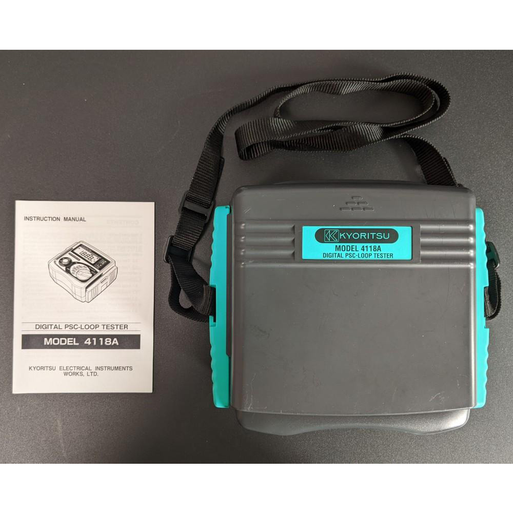 Thiết Bị Đo Trở Kháng Mạch Vòng Kyoritsu 4118A 4 Thiết Bị Đo Điện Trở Đất Kyoritsu 4106