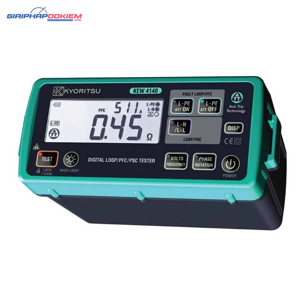 Thiết Bị Đo Trở Kháng Mạch Vòng Kyoritsu 4140 3 Thiết Bị Đo Điện Trở Đất Kyoritsu 4106
