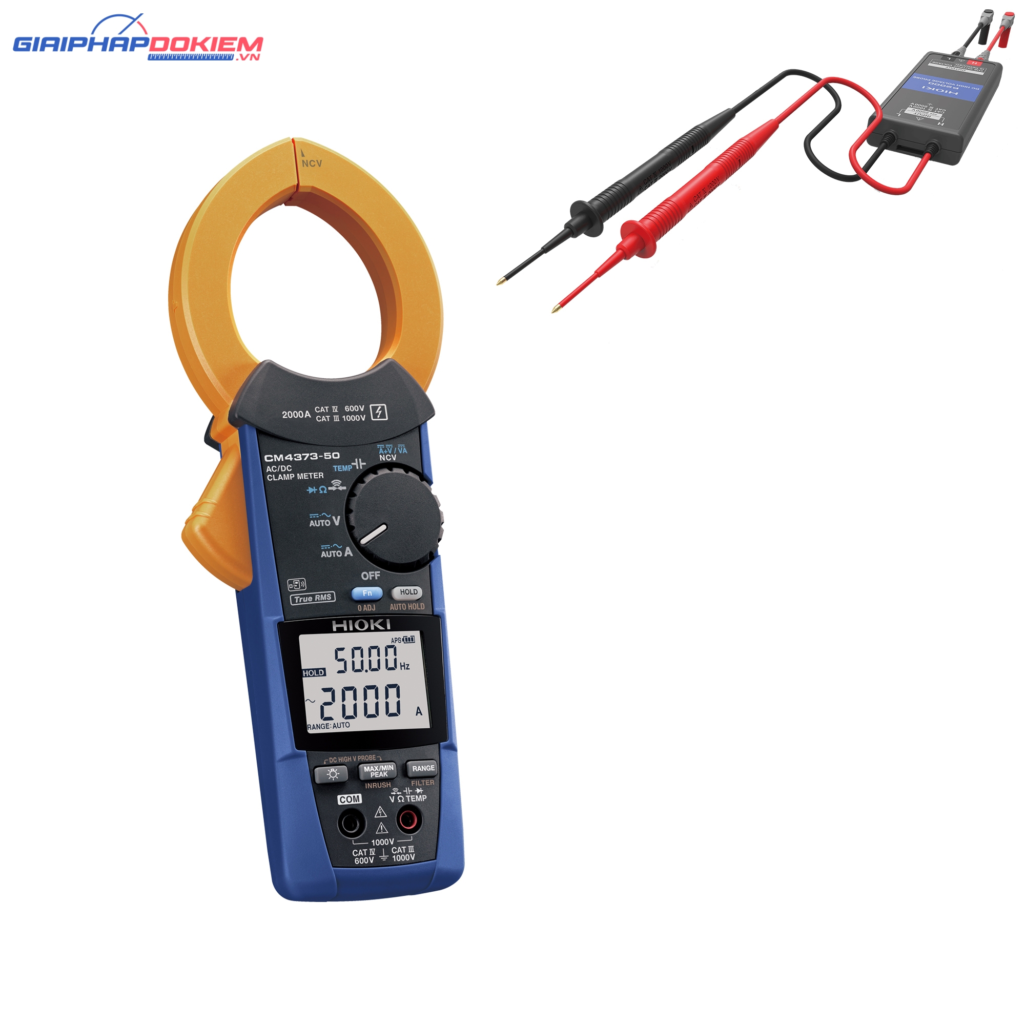Ampe Kìm Đo Dòng AC/DC Hioki CM4373-91 2 Thiết Bị Đo Nội Trở Ắc Quy Hioki BT3554