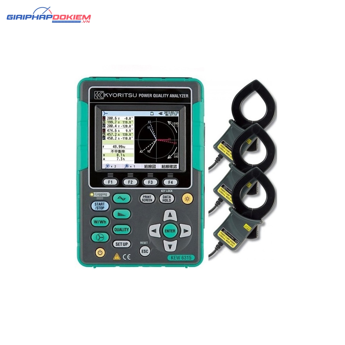 Thiết Bị Đo Phân Tích Công Suất Kyoritsu 6315-00 4 Thiết Bị Đo Phân Tích Công Suất Kyoritsu 6315-00