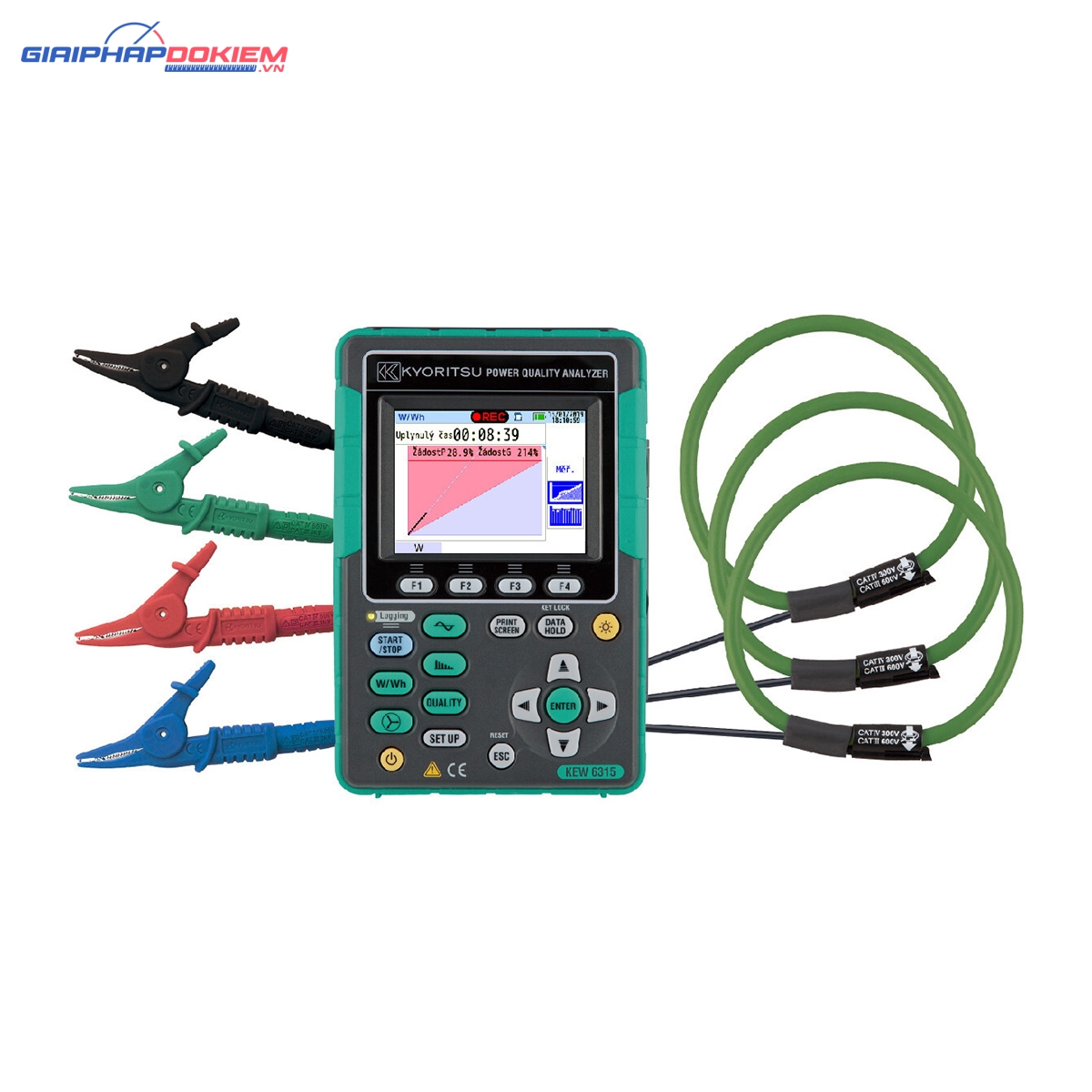 Thiết Bị Đo Phân Tích Công Suất Kyoritsu 6315-00 3 Thiết Bị Đo Phân Tích Công Suất Kyoritsu 6315-00