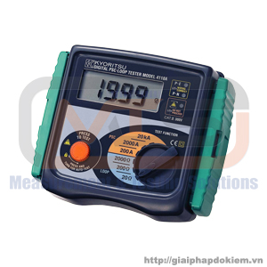 Thiết Bị Đo Trở Kháng Mạch Vòng Kyoritsu 4118A 7 Kyoritsu 4118A