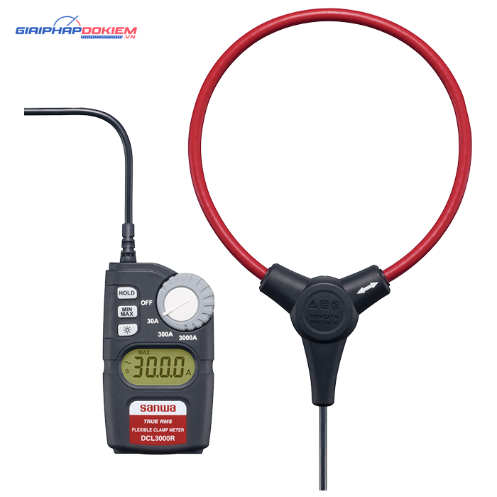 Ampe Kìm Đo Dòng AC SANWA DCL3000R 2 Ampe Kìm Đo Dòng AC SANWA DCL3000R