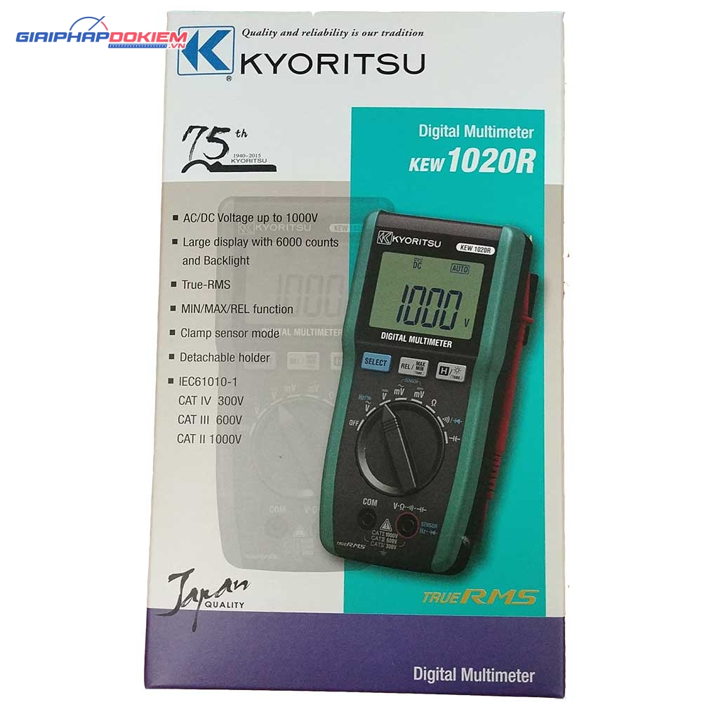 Đồng Hồ Đa Năng Kyoritsu 1020R 4 Đồng Hồ Đa Năng Kyoritsu 1011