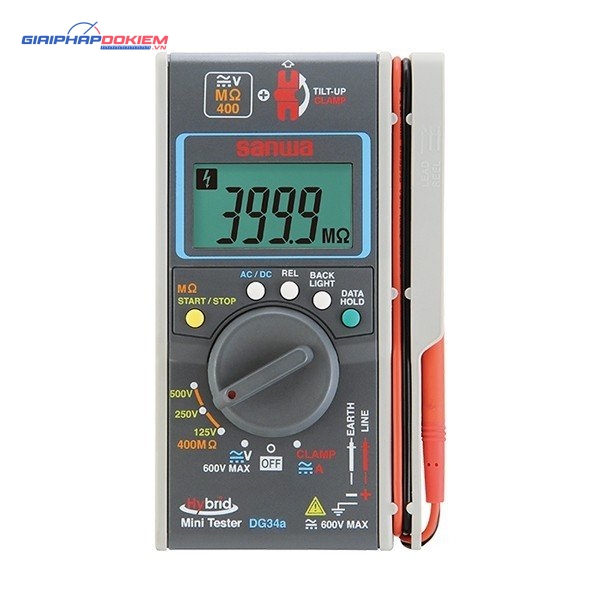 Đồng Hồ Đo Điện Đa Năng SANWA DG34A 2 Đồng Hồ Đo Điện Đa Năng SANWA DG34A