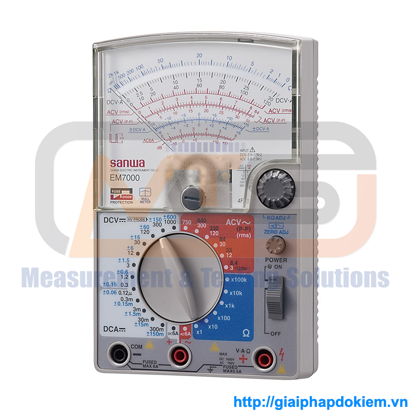 Đồng Hồ Đo Điện Đa Năng VOM SANWA EM7000 3 Sanwa EM7000