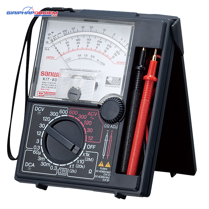 KIT Thí Nghiệm Đo Đa Năng VOM SANWA KIT-8D 2 KIT Thí Nghiệm Đo Đa Năng VOM SANWA KIT-8D