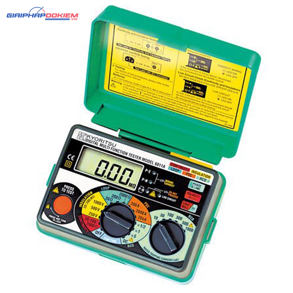 Thiết Bị Đo Đa Năng Kyoritsu 6011A 3 Máy Đo Phân Tích Công Suất 4 Kênh Kyoritsu 5050-01