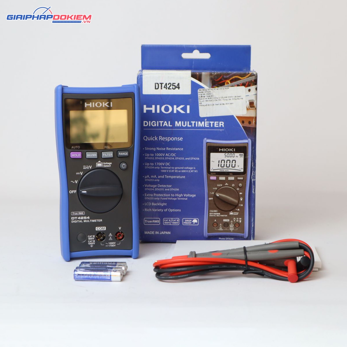 Thiết Bị Đo Điện Đa Năng Hioki DT4254 10 Thiết Bị Đo Điện Đa Năng Hioki DT4254