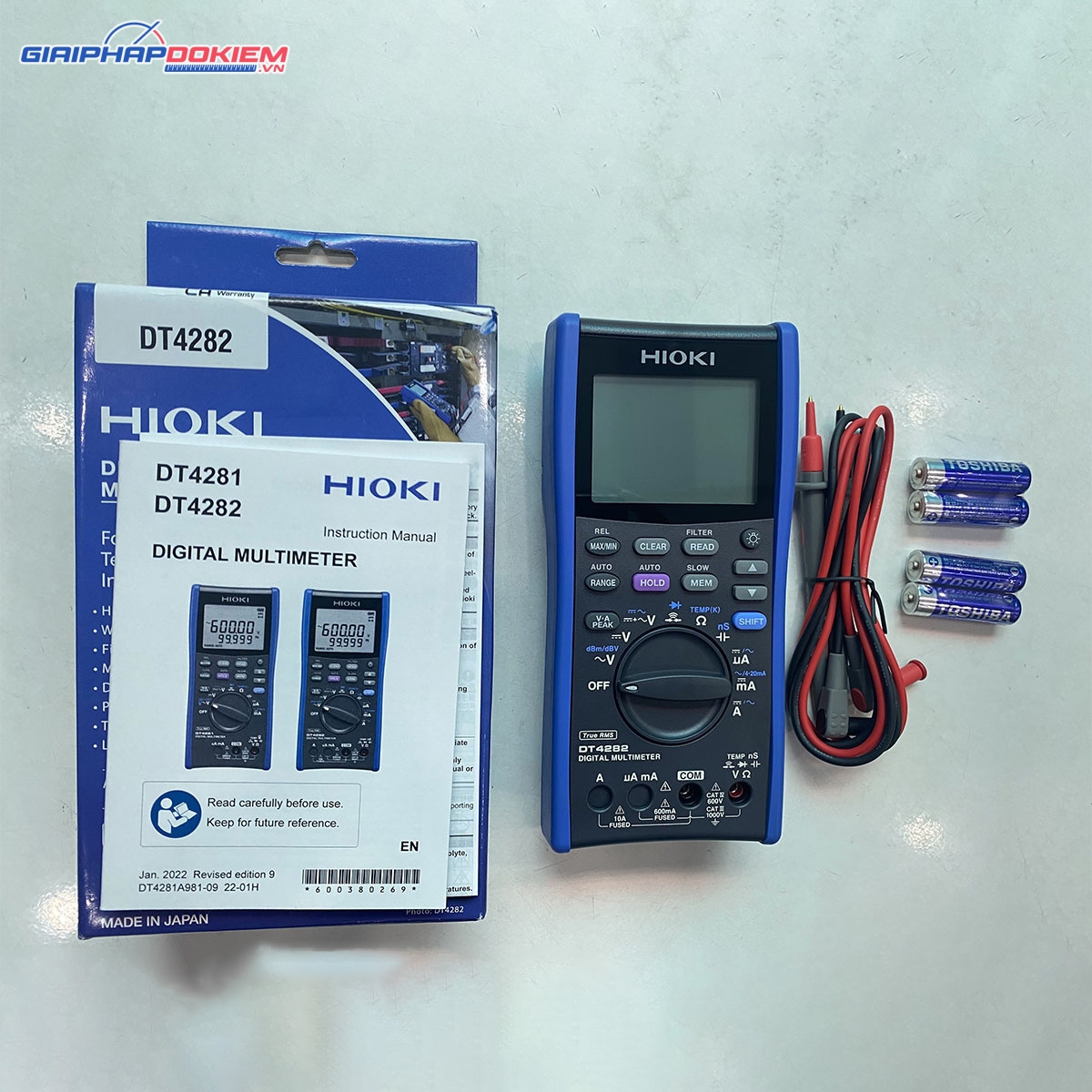 Thiết Bị Đo Điện Đa Năng Hioki DT4282 9 Thiết Bị Đo Điện Đa Năng Hioki DT4282
