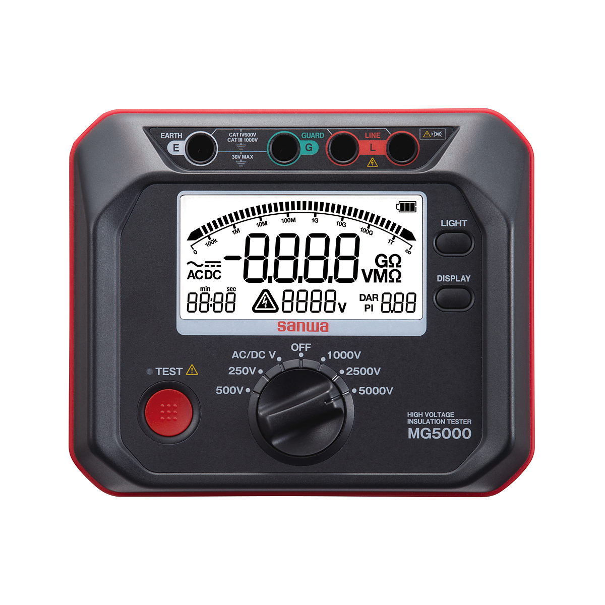 Thiết Bị Đo Điện Trở Cách Điện SANWA MG5000