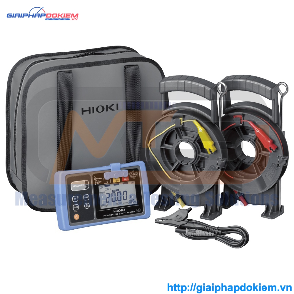 Dây Đo Hioki L9842-22 3 Thiết Bị Đo Điện Trở Đất Hioki FT6031-50