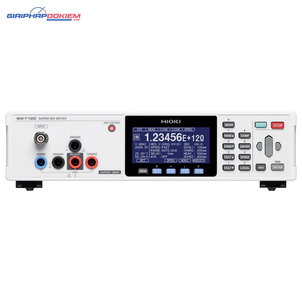 Thiết Bị Đo Điện Trở Giá Trị Cao Hioki SM7120 2 Thiết Bị Đo Điện Trở Giá Trị Cao Hioki SM7110