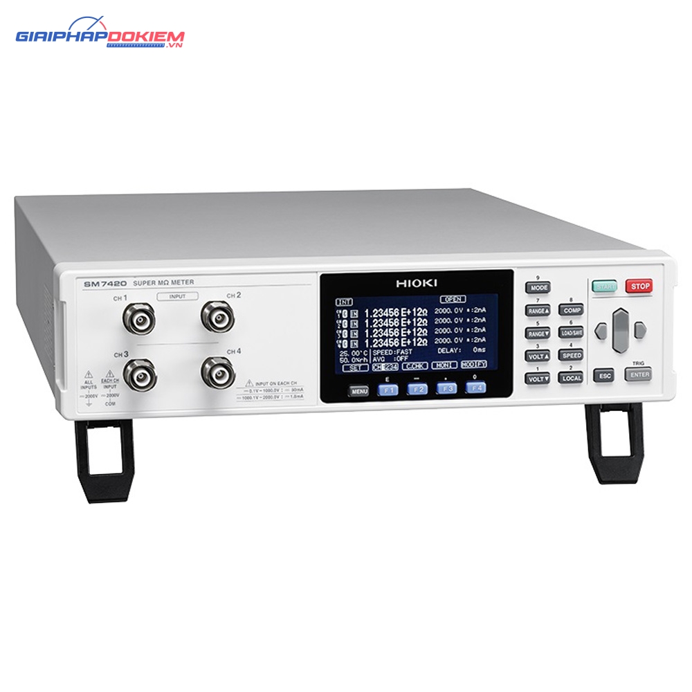 Thiết Bị Đo Điện Trở Giá Trị Cao Hioki SM7420 2 Thiết Bị Đo Điện Trở Giá Trị Cao Hioki SM7110