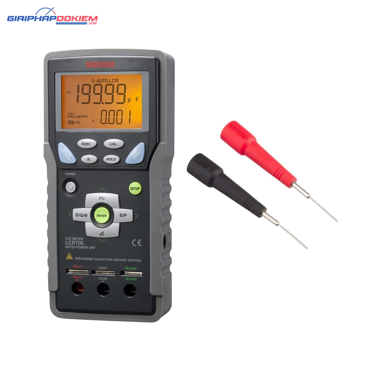 Thiết Bị Đo LCR Sanwa LCR700 3 Thiết Bị Đo LCR Sanwa LCR700
