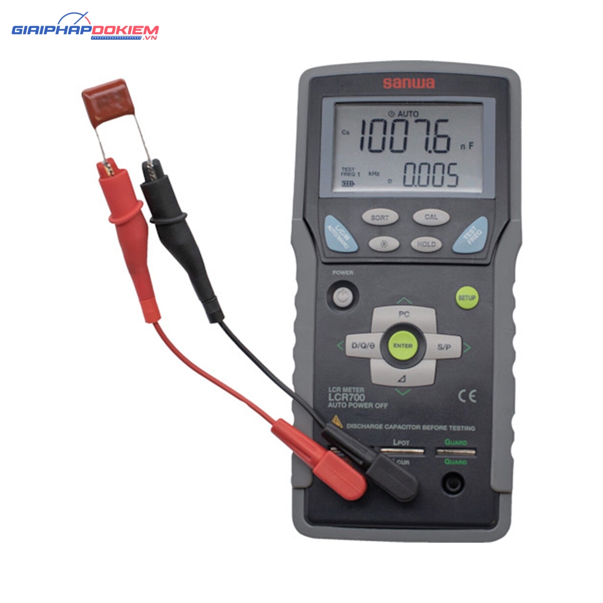 Thiết Bị Đo LCR Sanwa LCR700 5 Thiết Bị Đo LCR Sanwa LCR700