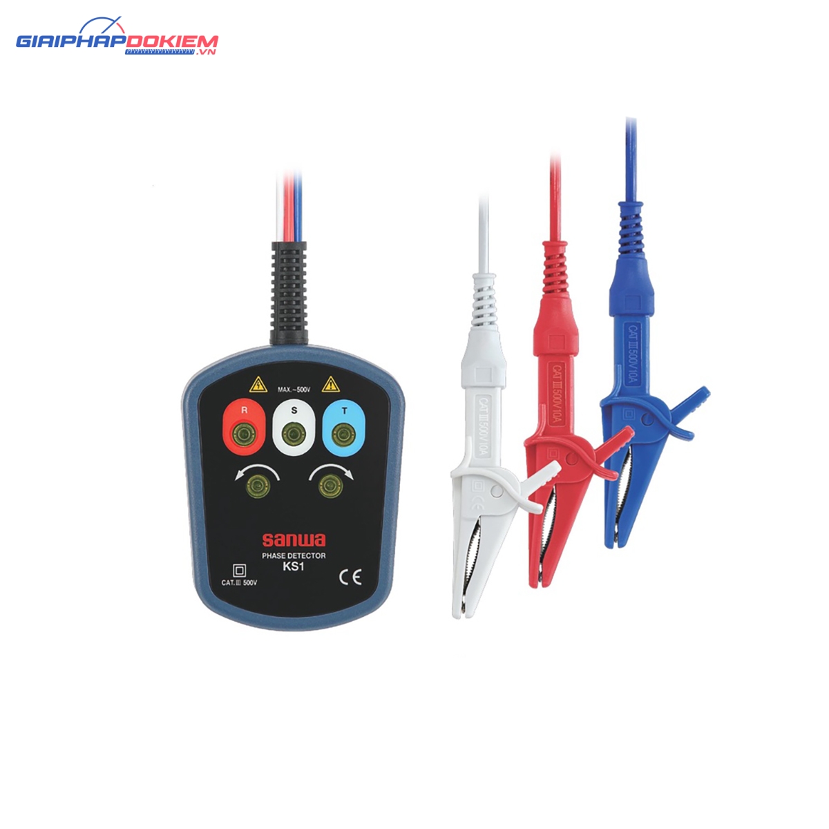 Thiết Bị Đo Thứ Tự Pha SANWA KS1 2 Thiết Bị Đo Thứ Tự Pha SANWA KS1