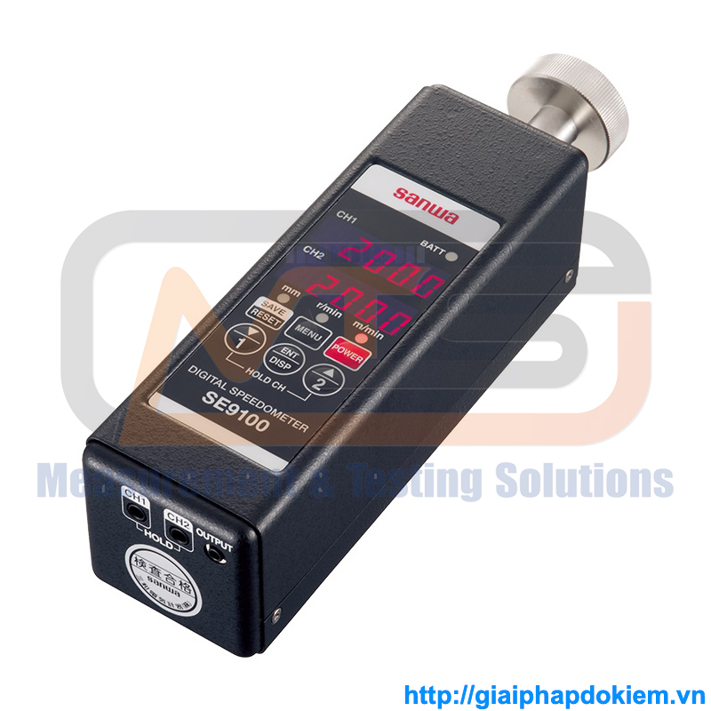 Thiết Bị Đo Tốc Độ Vòng Quay SANWA SE9100 6 Thiết Bị Đo Tốc Độ Vòng Quay SANWA SE9100