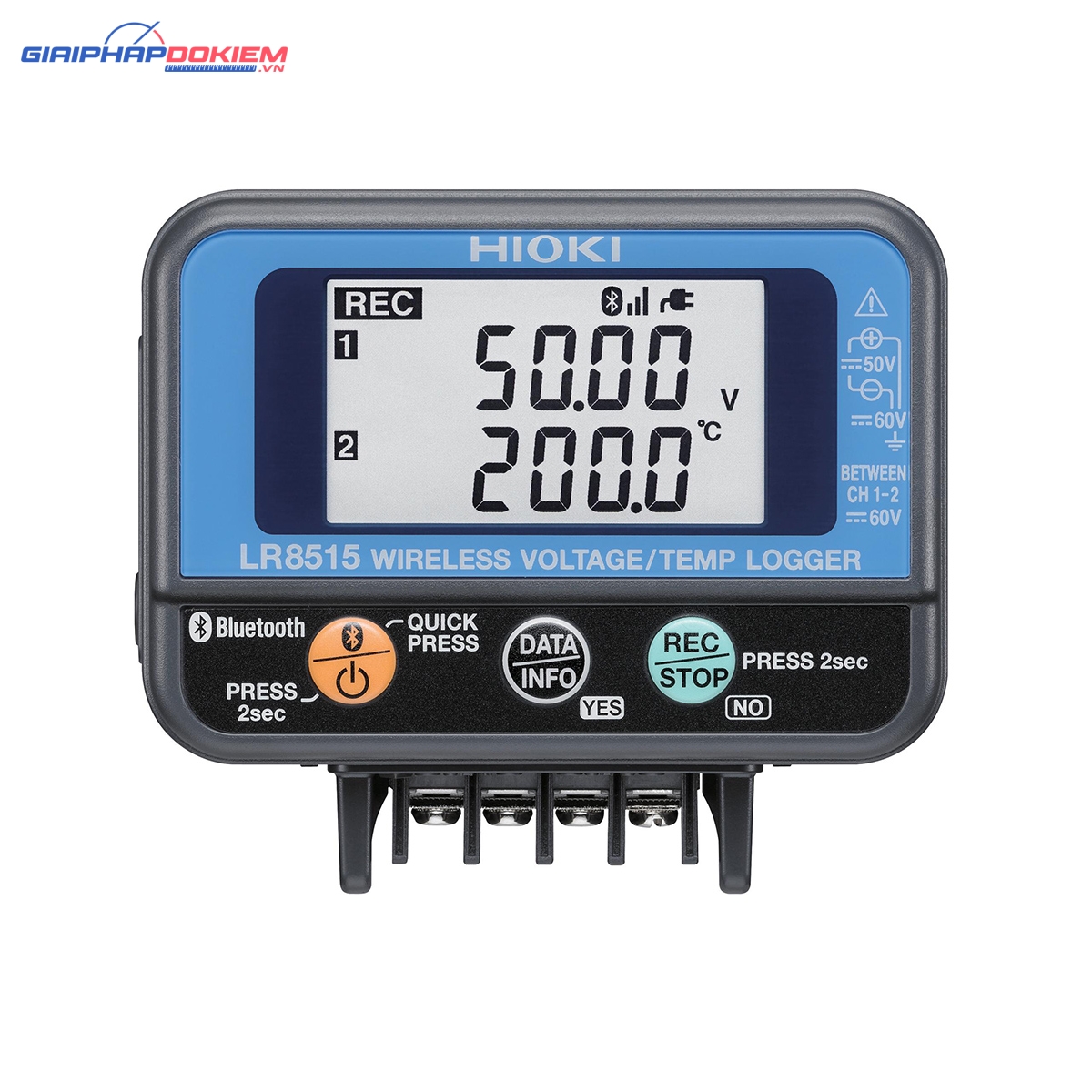 Thiết Bị Đo Và Ghi Điện Áp/Nhiệt Độ Hioki LR8515 2 Thiết Bị Đo Và Ghi Điện Áp/Nhiệt Độ Hioki LR8515