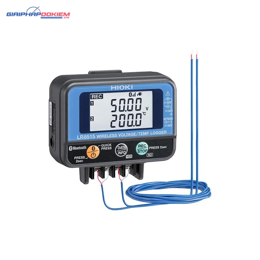 Thiết Bị Đo Và Ghi Điện Áp/Nhiệt Độ Hioki LR8515 3 Thiết Bị Đo Và Ghi Điện Áp/Nhiệt Độ Hioki LR8515