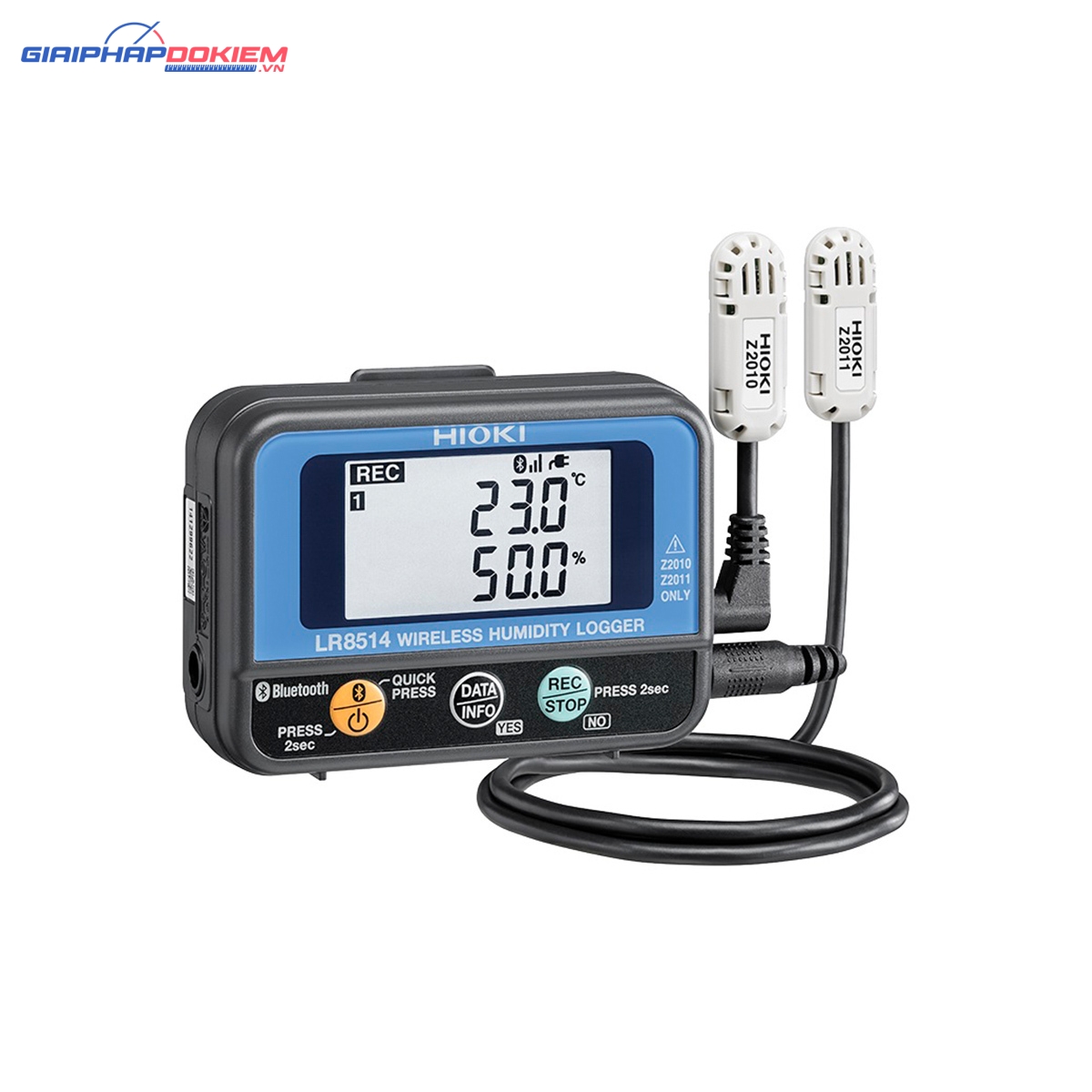 Thiết Bị Đo Và Ghi Độ Ẩm Hioki LR8514 3 Thiết Bị Đo Và Ghi Độ Ẩm Hioki LR8514