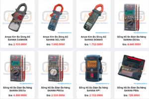 Bán thiết bị đo lường Sanwa chất lượng, giá tốt 2 Bán thiết bị đo lường Sanwa chất lượng, giá tốt