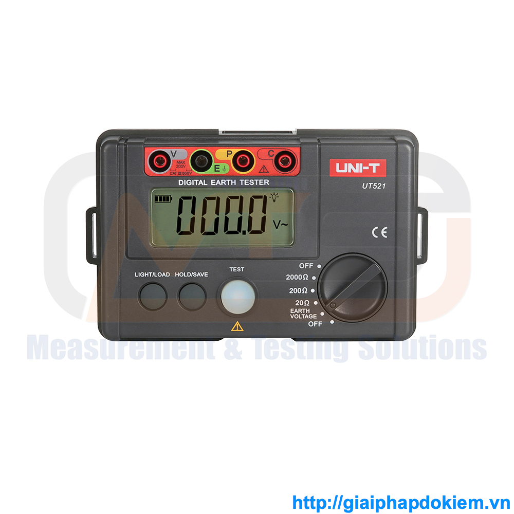 Máy Đo Điện Trở Đất Uni-T UT521