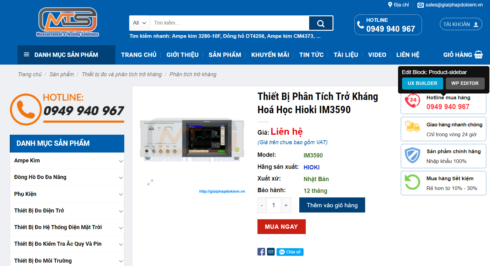 Mua máy đo trở kháng ở đâu chất lượng? 5 may do tro khang