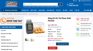 Chuyên cung cấp đồng hồ chỉ thị pha Hioki 4 Chuyên cung cấp đồng hồ chỉ thị pha Hioki