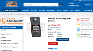 Đơn vị cung ứng máy đo cường độ ánh sáng Hioki 3 Đơn vị cung ứng máy đo cường độ ánh sáng Hioki