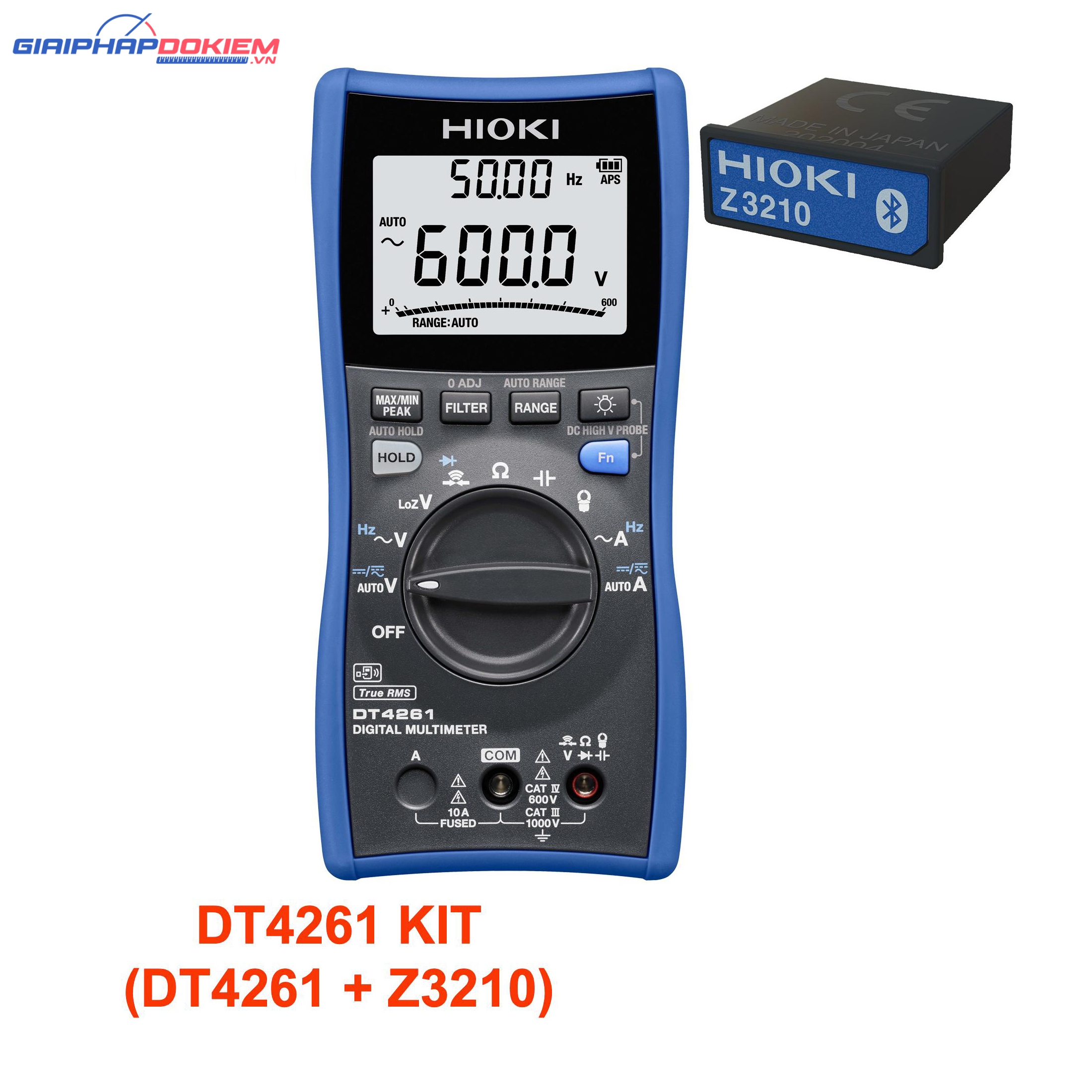 Thiết Bị Đo Điện Đa Năng Hioki DT4261 5 Thiết Bị Đo Điện Đa Năng Hioki DT4261