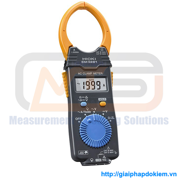 Địa chỉ cung cấp ampe kìm đo dòng AC 2000A Hioki CM3281 chính hãng 6 Hioki CM3281
