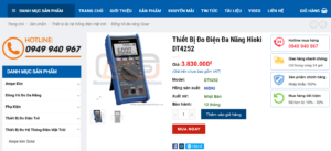 Chuyên cung cấp thiết bị đo điện đa năng Hioki DT4252 chất lượng 5 Chuyên cung cấp thiết bị đo điện đa năng Hioki DT4252 chất lượng