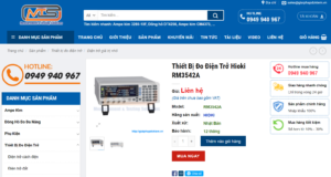 Chuyên sỉ lẻ thiết bị đo điện trở Hioki RM3542A giá tốt nhất